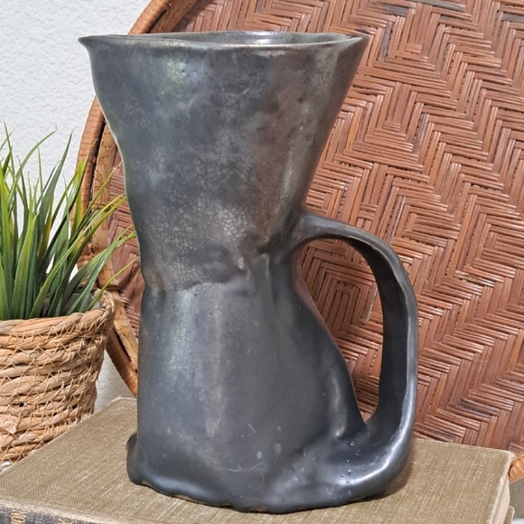 J. Schatz Other - J. Schatz Brutal Coffeemaker Carafe Only Metallic Black Pottery